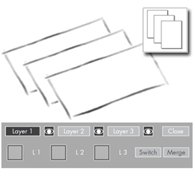 Premium Feature: Utilize three layers